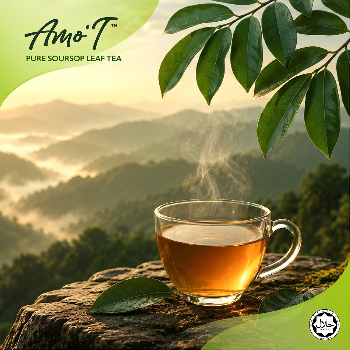 Amo'T Pure Soursop Leaf Tea