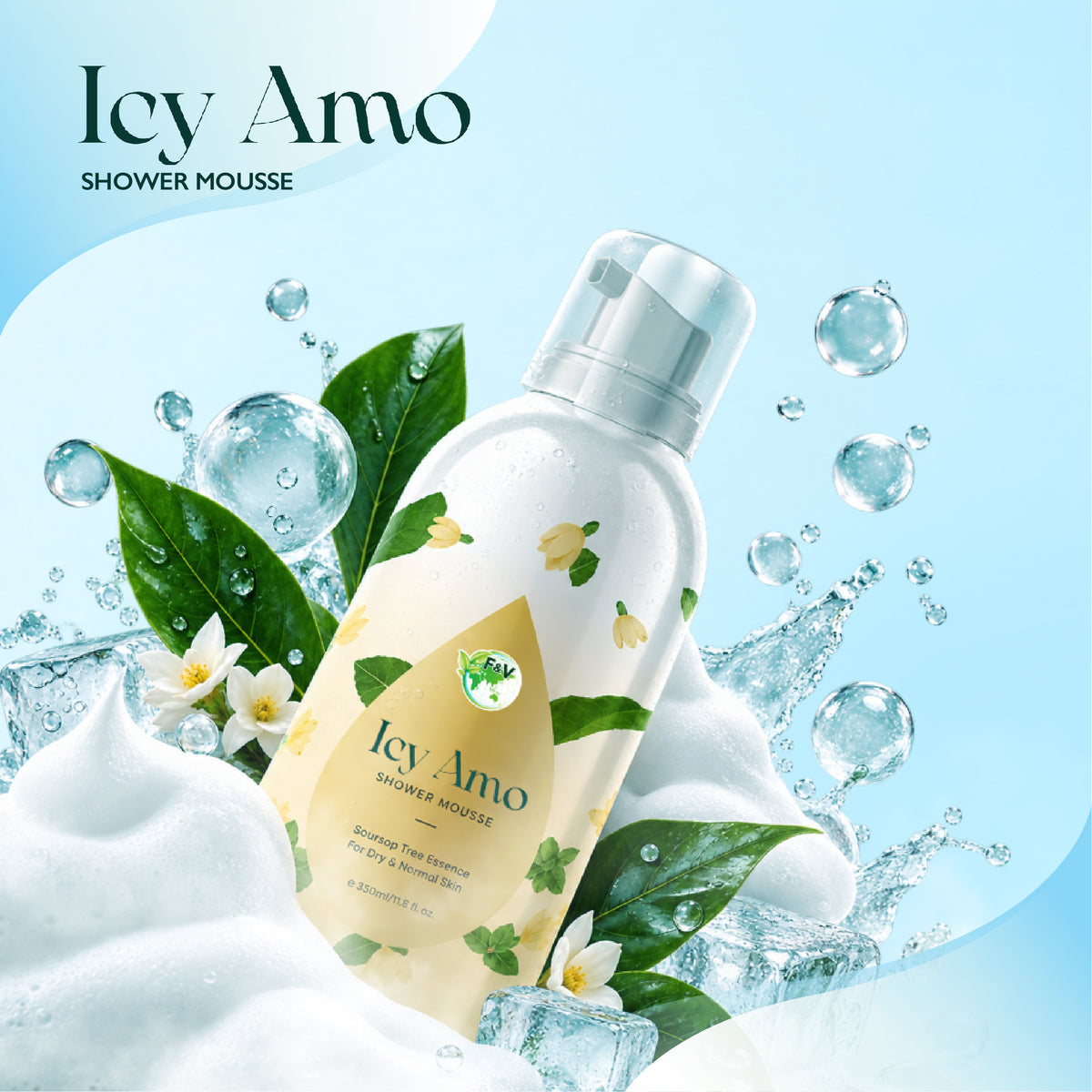 Icy Amo Shower Mousse